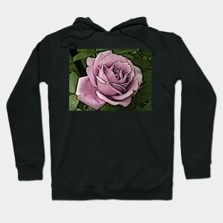 Beautiful Pink Rose Hoodie